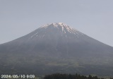上午9点左右的富士山