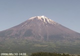 下午2点左右的富士山