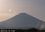 下午5點左右的富士山