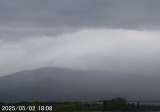 下午6點左右的富士山