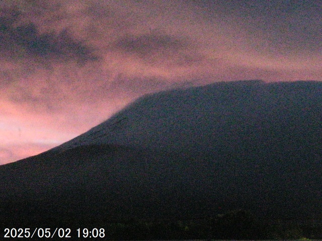 Mt. Fuji seen from gotemba. 