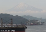 Mt. Fuji of about 05:00PM.