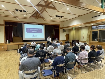 井川出前講座の様子