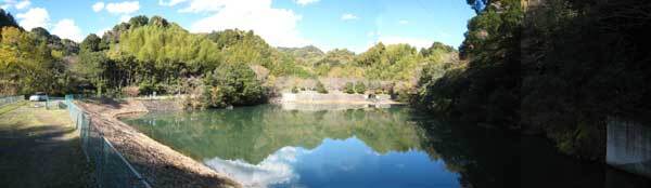 写真：山原貯水池全景