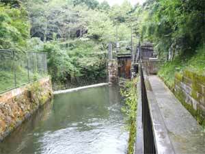 写真：隧道出口からの風景