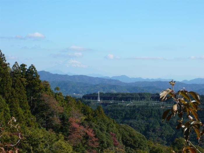 写真：火剣山（ひつるぎさん）展望台から約50m手前（墓の峠）