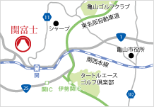地図：関富士アクセス