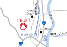 地図：下田富士アクセス