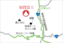 地図：加賀富士アクセス
