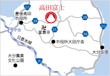 地図：高田富士アクセス