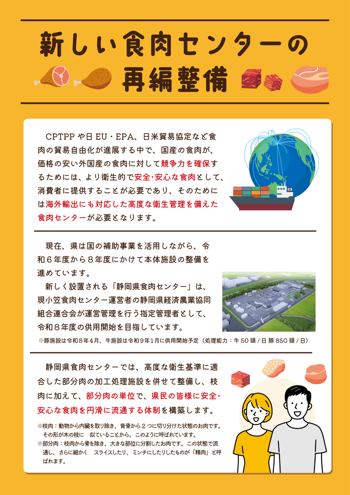 地域に根ざした食肉センターを目指して再編整備