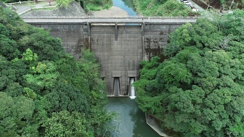 原野谷川農地防災ダムの写真