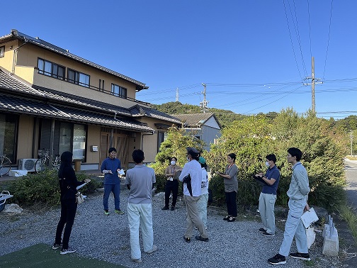 写真：牧之原市生産者訪問の様子