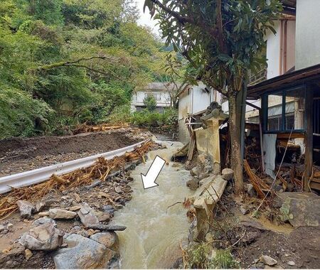 写真:油山川