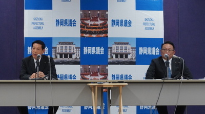 令和8年度正副議長就任記者会見