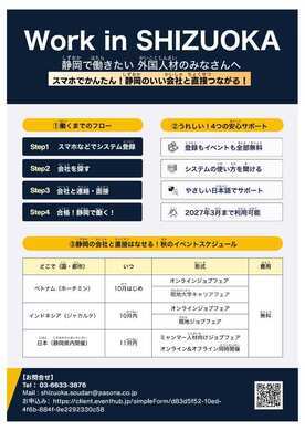 外国人材向けリーフレット裏