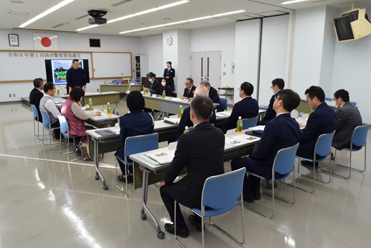 写真:島田警察署協議会開催時の様子
