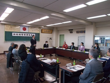 写真：御殿場警察署協議会の様子