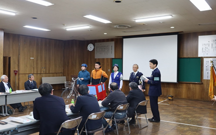 写真：沼津警察署警察協議会の様子