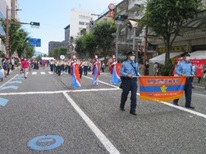 写真：沼津夏祭りでのパレード