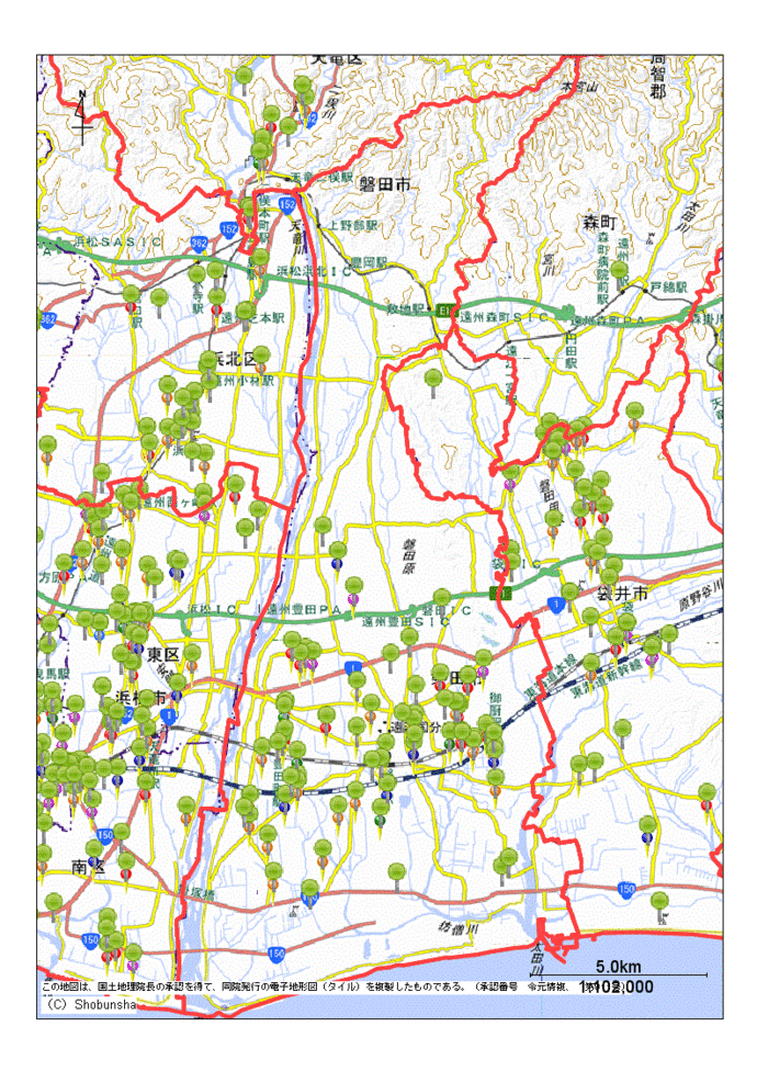 磐田市地図