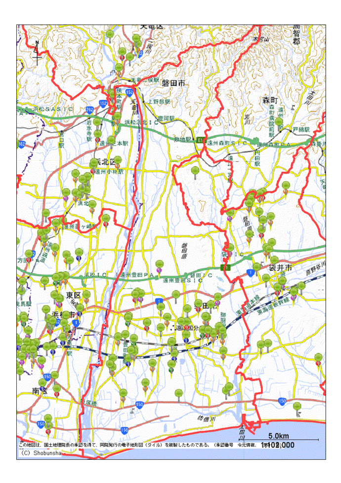 磐田市地図