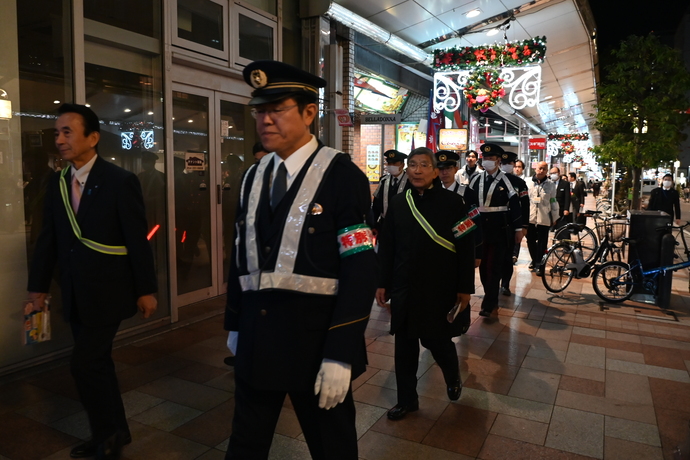 視察状況の写真