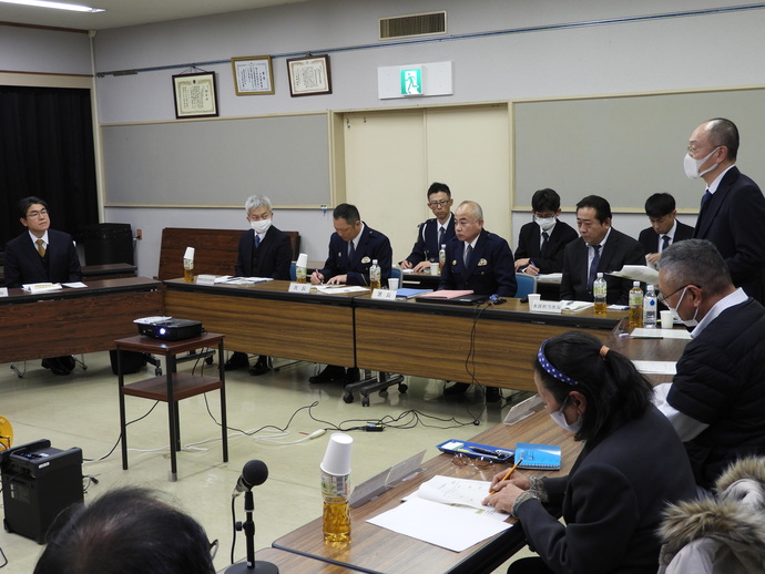 会議状況の写真
