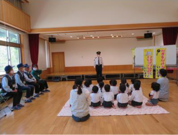 令和7年4月30日 ちびっこおまわりさん任命式