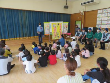 令和7年5月14日 ちびっこおまわりさん任命式