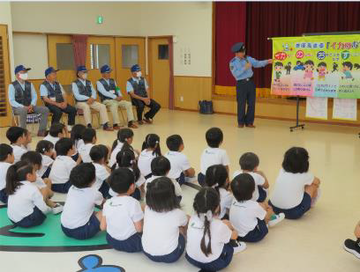 令和7年5月12日 ちびっこおまわりさん任命式