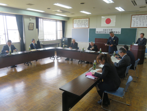 写真：定期理事会の様子