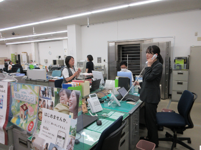 写真：訓練の様子
