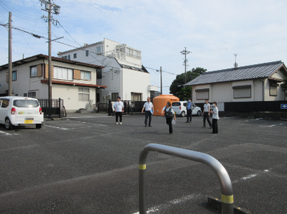写真：訓練の様子