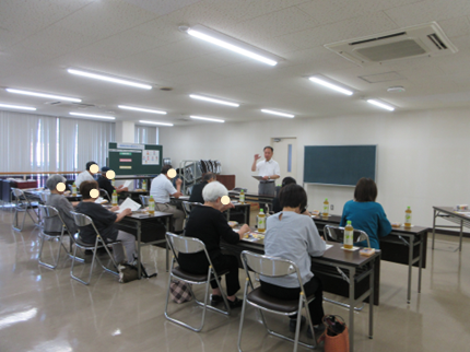 写真：講話の様子