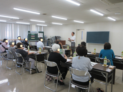 写真：講話の様子