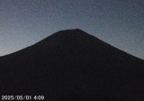 Mt. Fuji of about 4:00AM.