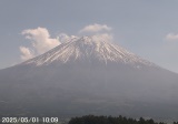 上午10点左右的富士山