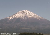 下午0点左右的富士山