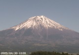 Mt. Fuji of about 01:00PM.