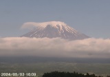 午後4時ごろの富士山