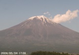 午後5時ごろの富士山