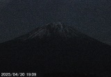 Mt. Fuji of about 07:00PM.