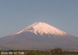 上午7點左右的富士山