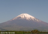 午前9時ごろの富士山