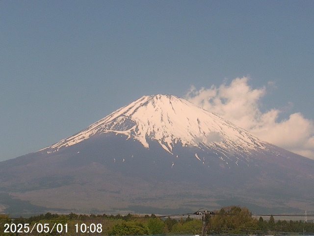 Mt. Fuji seen from gotemba. 