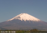 午前10點左右的富士山