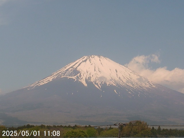 Mt. Fuji seen from gotemba. 