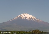 午前11時ごろの富士山