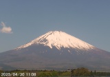 上午11点左右的富士山